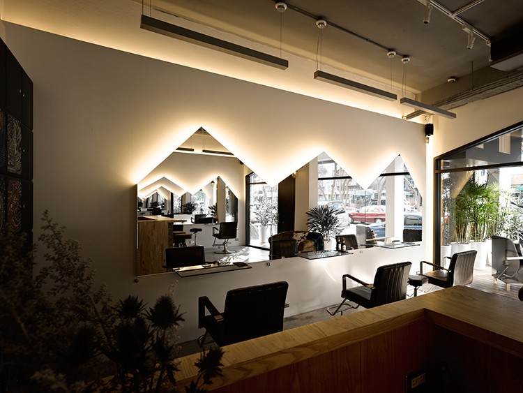 美发店装修,美发店装修设计,杭州美发店装修